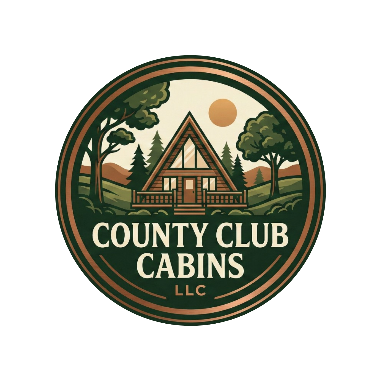 Country Club Cabins Logo